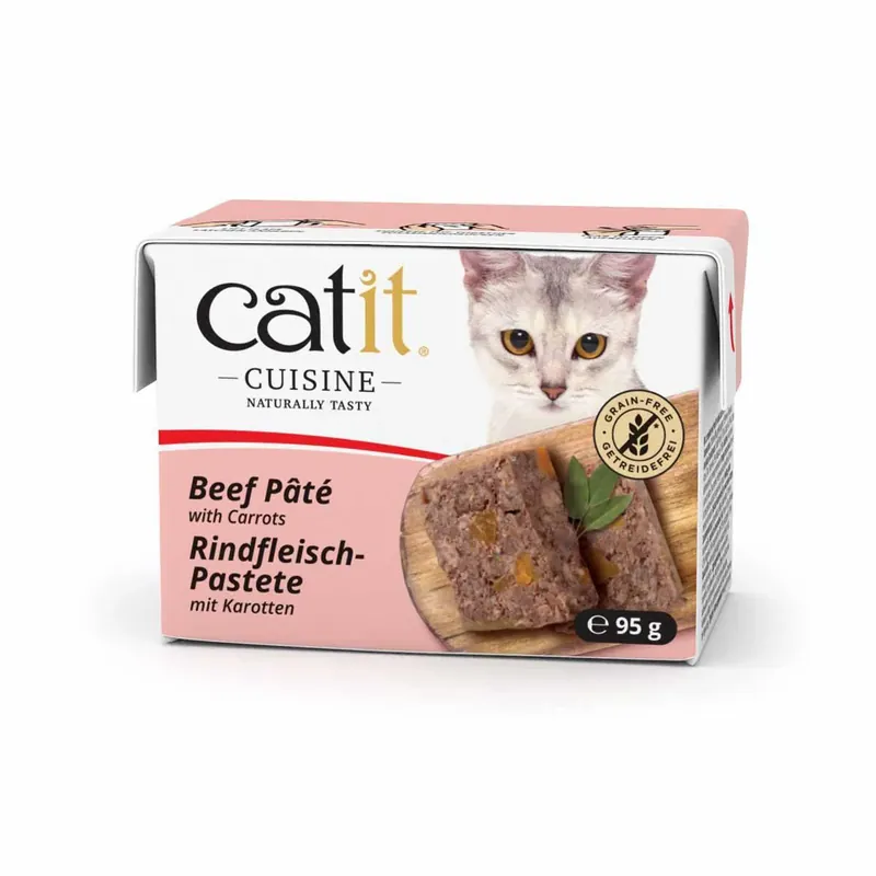 Premium Catit Cuisine Pate Beef & Carrots - 95 g