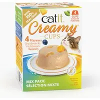 Catit Creamy Cups 4 x 25 g - Mix (4 sorter) Endast idag