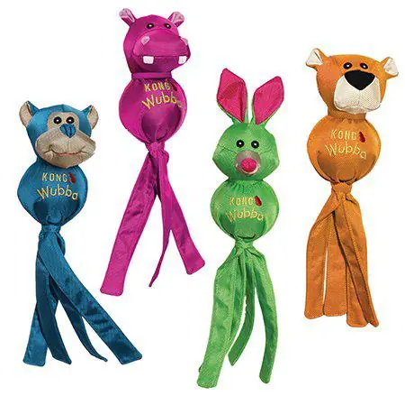 Snabb leverans Kong Wubba Ballistic Friends - 42x11x11.5 cm