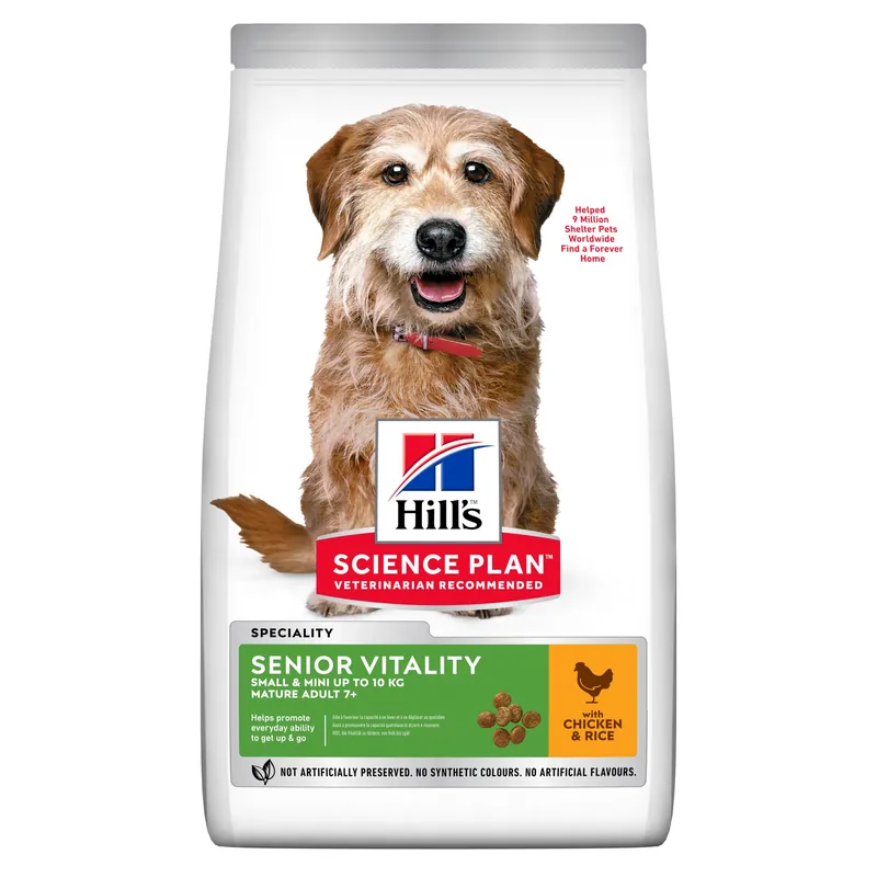 Rabatt Senior Vitality Small&Mini Chicken Hundfoder 6kg