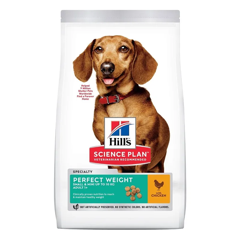 Hill‘s Science Plan Dog Adult Perfect Weight Small & Mini Chicken prisnedsättning