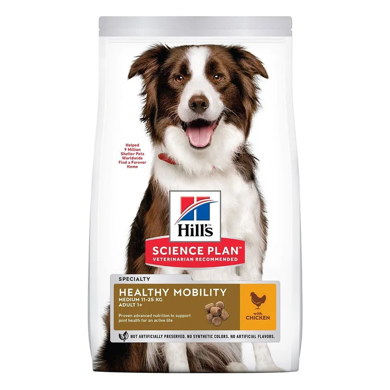 Hill‘s Science Plan Dog Adult Healthy Mobility Medium Chicken Erbjudandepris