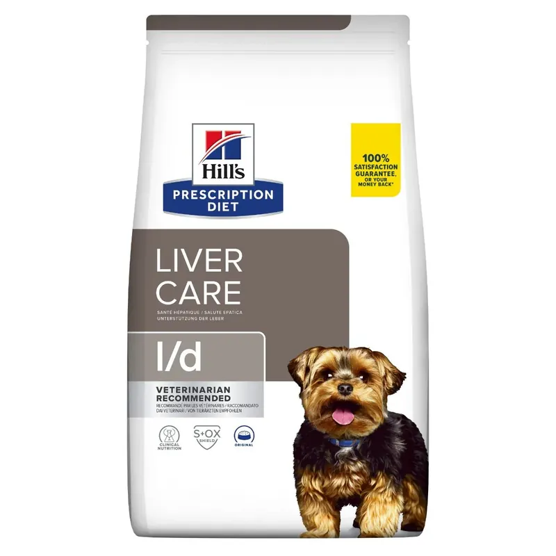 Hill‘s Prescription Diet Liver Care l/d torrfoder till hundar 1,5 kg Kundfavorit