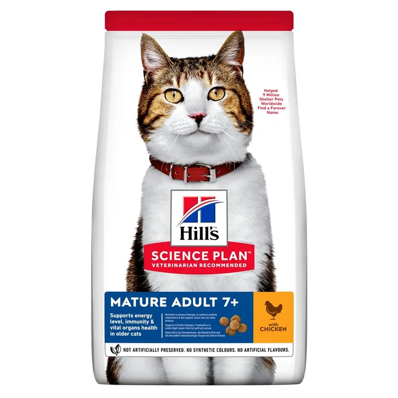 Beställ nu Hill‘s Science Plan Feline Mature Chicken 7 kg