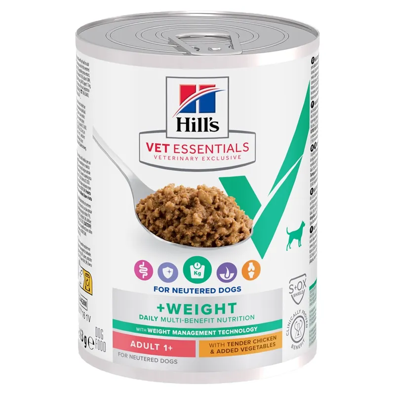 Lågt pris Hill‘s Vet Essentials Canine Adult Weight Chicken 12x363 g