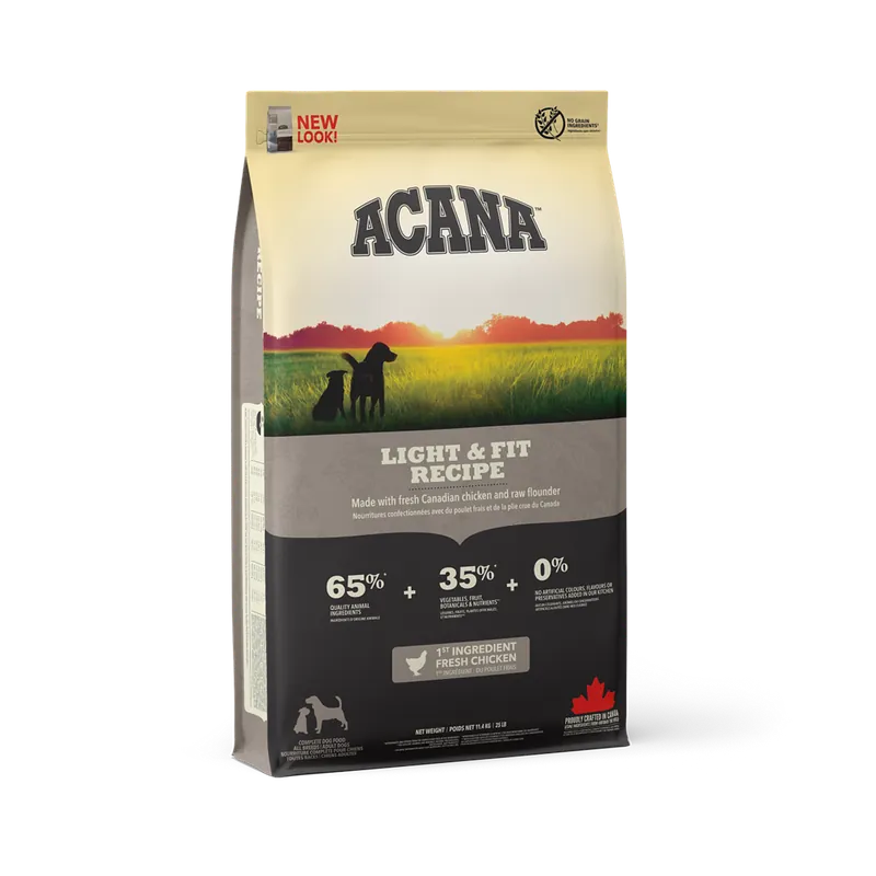 Populär Acana Light & Fit Recipe 11,4 kg