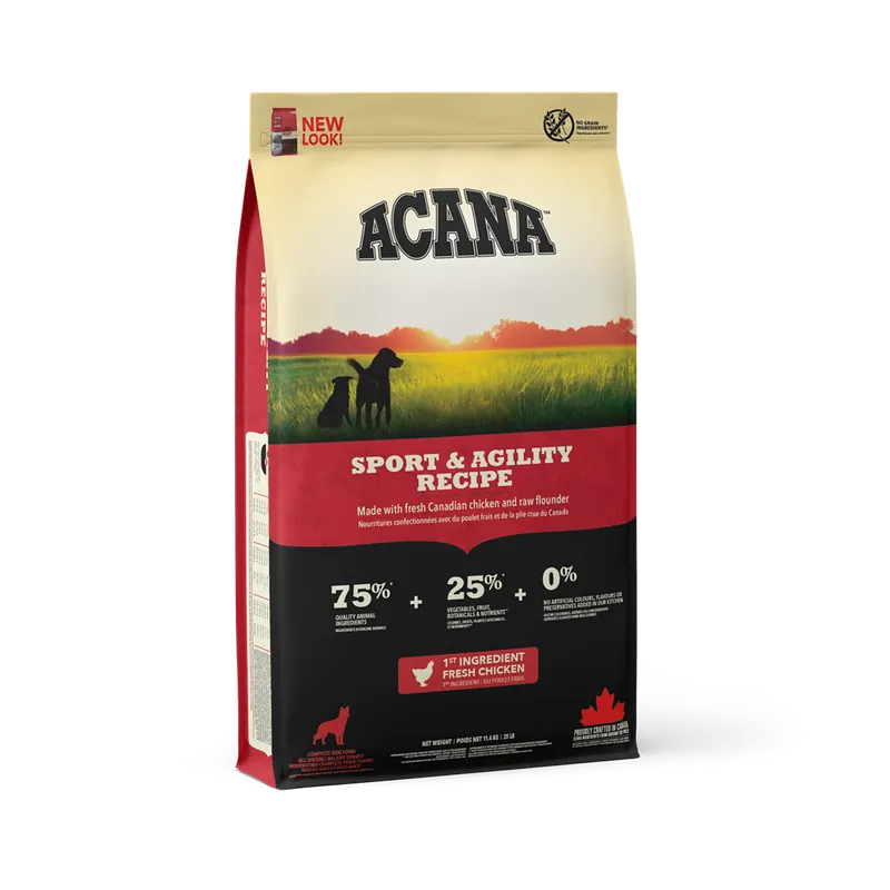 Acana Sport & Agility Recipe 11,4 kg Premium