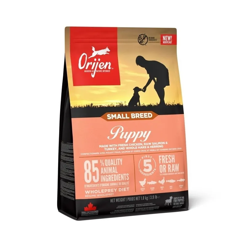 Köp online Orijen Dog Puppy Small Breed Poultry & Fish