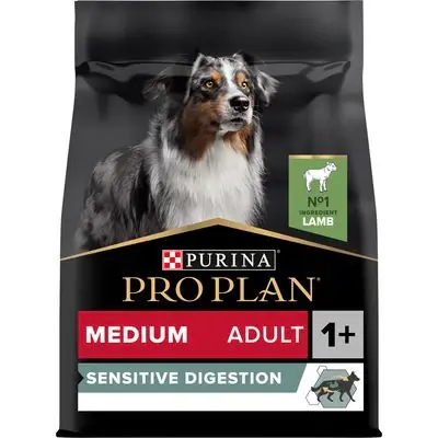 Handla nu Purina Pro Plan Dog Medium Adult Sensitive Digestion Torrfoder för Hund