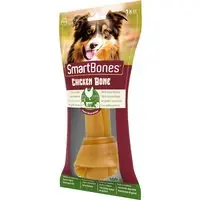 2 + 1 på köpet! 3 x SmartBones hundben - Chicken Bones kyckling för stora hundar (3 x 1 st) Lägg i varukorgen