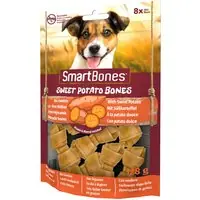 2 + 1 på köpet! 3 x SmartBones hundben - Sweet Potato Bones sötpotatis för små hundar (3 x 8 st) Säker betalning
