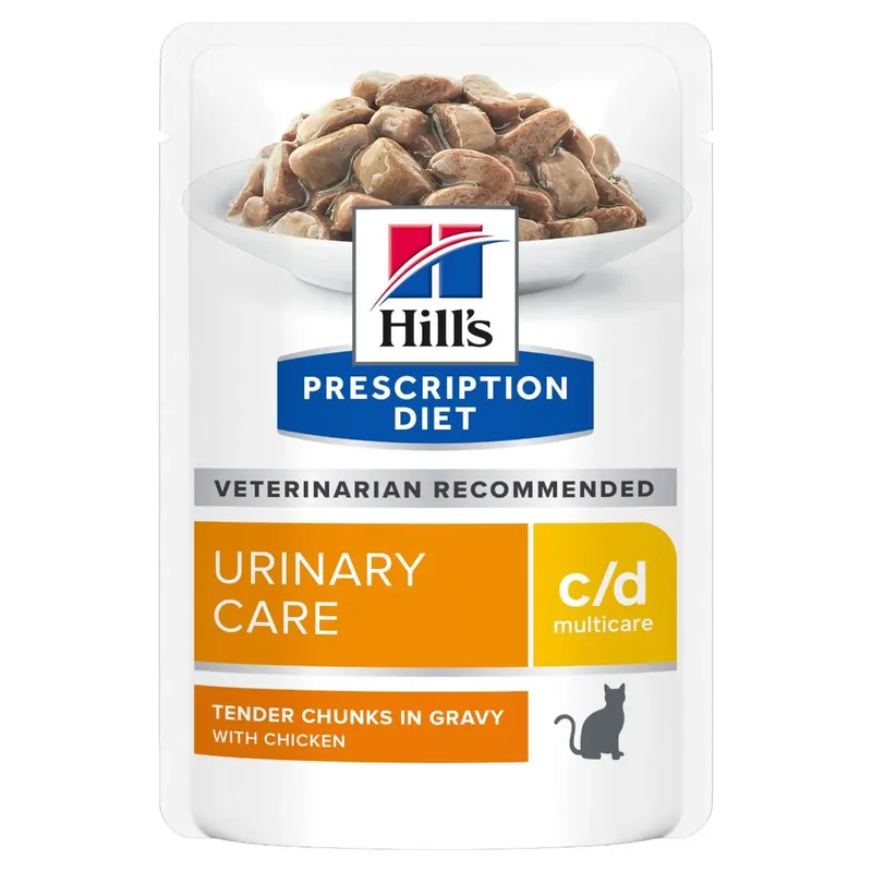 Rea Hill‘s Prescription Diet c/d Urinary Care med Kyckling för katter 85 g