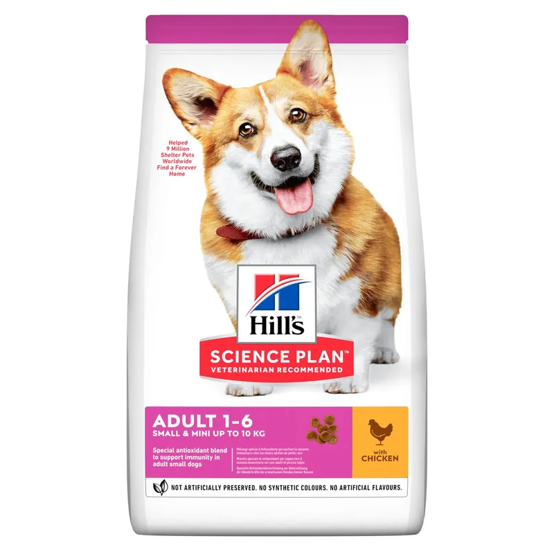 Beställ nu Adult Small & Mini torrfoder med kyckling Hundfoder - 1,5 kg