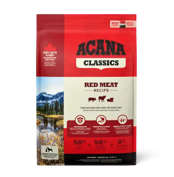 Classic Red Hundfoder - 2 kg prisnedsättning