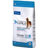 Snabb leverans Virbac Veterinary HPM Adult Sensitive Neutered Dog Large & Medium - 12 kg