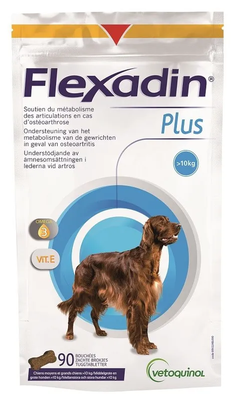 Lågt pris Flexadin Plus Max > 10 kg - 30 tuggtabletter
