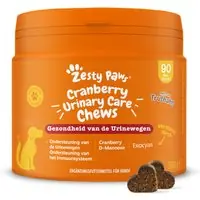 Nyhet Zesty Paws Urinary Care Chews Cranberry - Ekonomipack 2 x 90 tuggtabletter