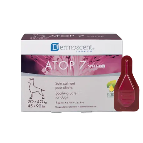 Dermoscent Atop 7 Spot-on 20-40 kg för hund Extra rabatt