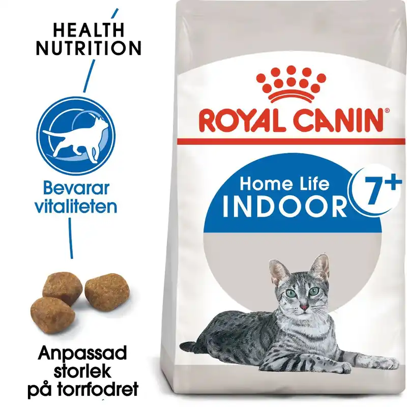 Indoor 7+ Ageing Torrfoder för katt 3,5 kg Sista chansen