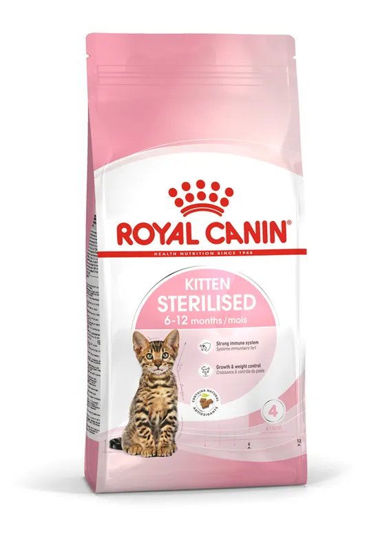 Royal Canin Kitten Sterilised Kitten Torrfoder för kattunge 400 g Erbjudande