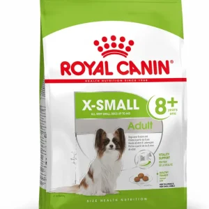 X-Small 8+ Adult Torrfoder för hund - 1,5 kg Trygg betalning