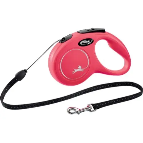 Begränsad tid Koppel Flexi New Classic Cord Röd S 5 m