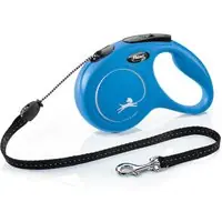Köp online flexi Classic repkoppel blått, 5 m - Storlek M upp till 20 kg