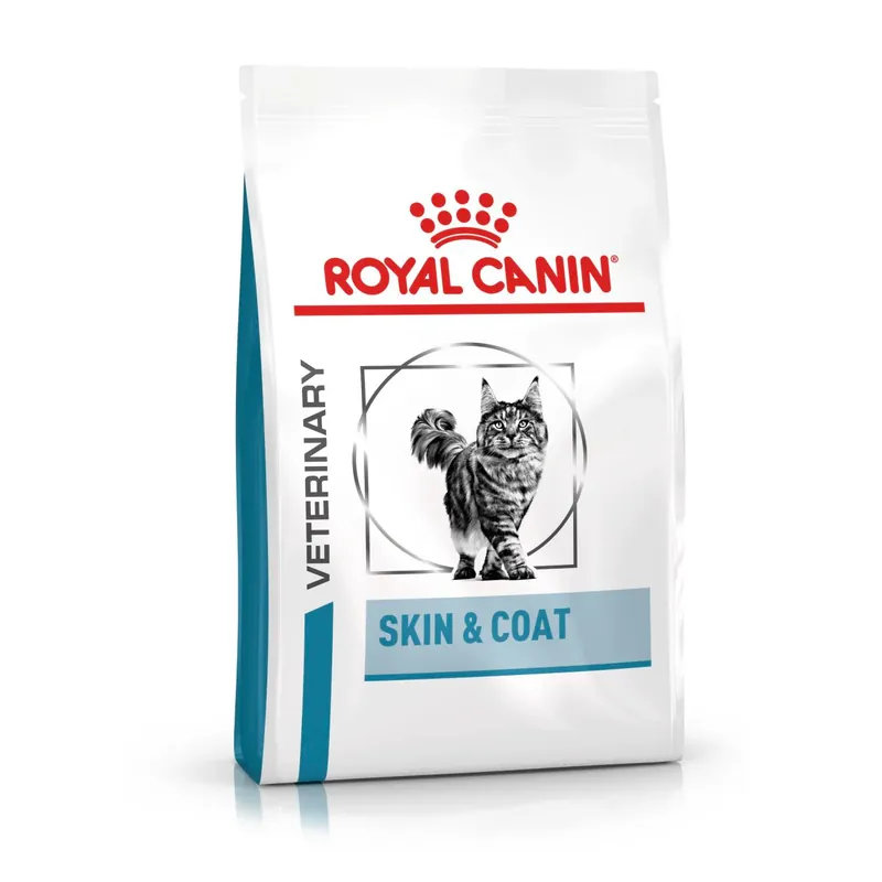 Erbjudandepris Royal Canin Veterinary Diets Derma Skin & Coat torrfoder för katter 1,5 kg