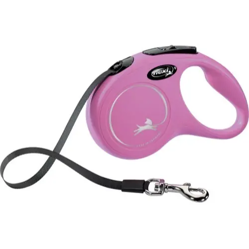Bästa pris Koppel Flexi New Classic Tape Rosa S 5 m