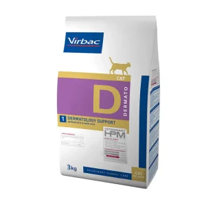 Virbac Dermatology Support torrfoder för katt 3 kg Snabb leverans