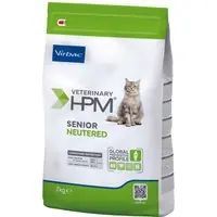 Säker betalning Virbac Veterinary HPM Senior Neutered Cat - Ekonomipack 2 x 7 kg