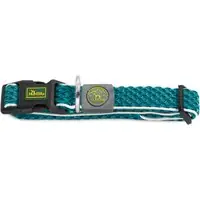 Hunter Hilo Vario Basic halsband, turkos - Storlek M-L 33 - 50 cm halsomkrets Billig