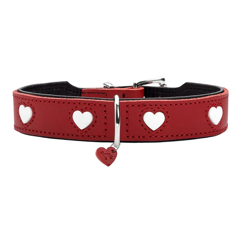 Hunter Love Hundhalsband Röd Billig