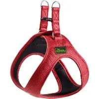 HUNTER Love sele, röd - Stl. XS-S, 37-40 cm bröstomfång I lager