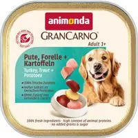 Lägg i varukorgen animonda GranCarno Adult Country 22 x 150 g - Kalkon, öring & potatis