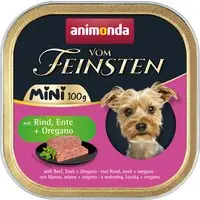 Ekonomipack animonda Vom Feinsten Adult Mini 64 x 100 g - Med nötkött, anka & oregano Beställ idag