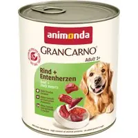 Ekonomipack animonda GranCarno Original 24 x 800 g - Nötkött & ankhjärta prisnedsättning