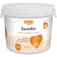 Snabb frakt GRAU Sanofor mage/tarm - 2500 g