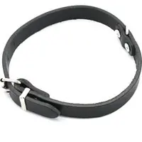 Heim nitat halsband Soft, svart - Storlek 50 36 - 44 cm halsomkrets, 20 mm bred Billigare