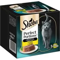 Erbjudande Sheba Perfect Portions 6 x 37,5 g - Paté med kyckling