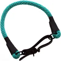 Lägg i varukorgen Heim Seil rephalsband, turkos - Stl. 50 43-48 cm halsomfång, Ø 12 mm