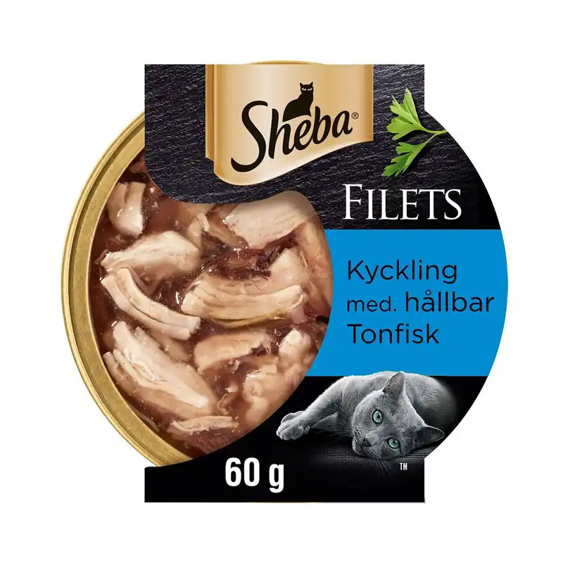 Expressleverans Sheba Kyckling och Tonfisk i Sås 60 g