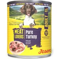 Sänkt pris Josera Meatlovers Pure 6 x 800 g - Kalkon (ny design)