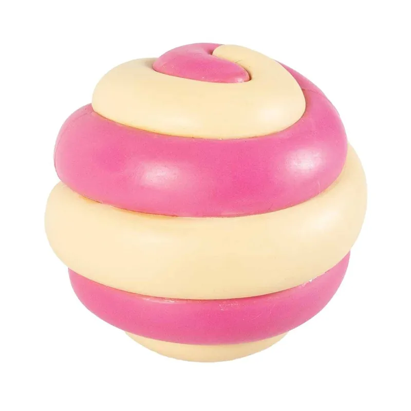 Säker betalning Coockoo Berry Swirl Hundboll Rosa/Gul