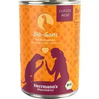 Ekonomipack Herrmann‘s Classic Ekologiska Meny 24 x 400 g - Ekologisk gås med ekologiskt bovete Erbjudande