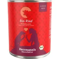 Ekonomipack Herrmann‘s Classic Ekologiska Meny 12 x 800 g - Ekologiskt nötkött med ekologisk bovete Beställ nu