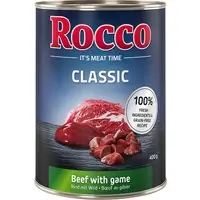 Ekonomipack Rocco Classic 24 x 400 g - Nöt & vilt Kampanj