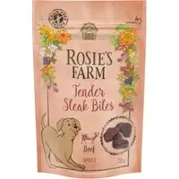Rosie‘s Farm Snacks "Tender Steak Bites" Beef - Ekonomipack 3 x 70 g Lågt pris