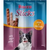 Rocco Sticks - Nötkött & Kyckling 12 st (120 g) Populärt val