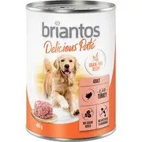 Snabb frakt Briantos Delicious Paté 6 x 400 g - Kalkon